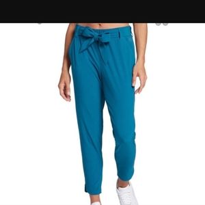 NWT- S- CALIA Self Belt Ankle Pant